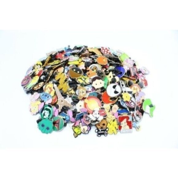 Other - 50 Disney Pins Lot No Duplicates 100% Tradable FAST FREE SHIPPING & FREE GIFT
